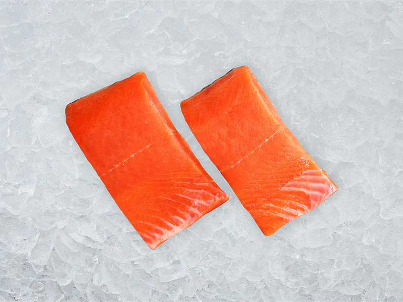 Wild Alaska Copper River Coho Salmon Portion - 1ct - Image 2